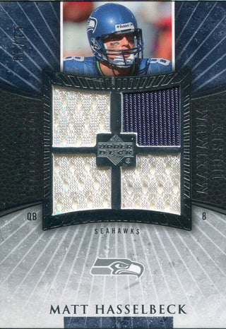 Matt Hasselbeck Unsigned 2006 Upper Deck Exquisite Jersey Card
