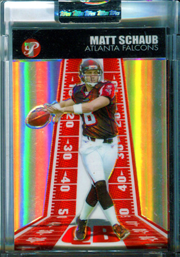 Matt Schaub Unsigned 2004 Atlanta Falcons Topps Card