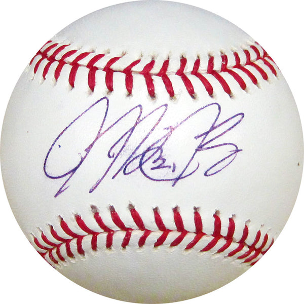 Michael Bourn Autographed Baseball