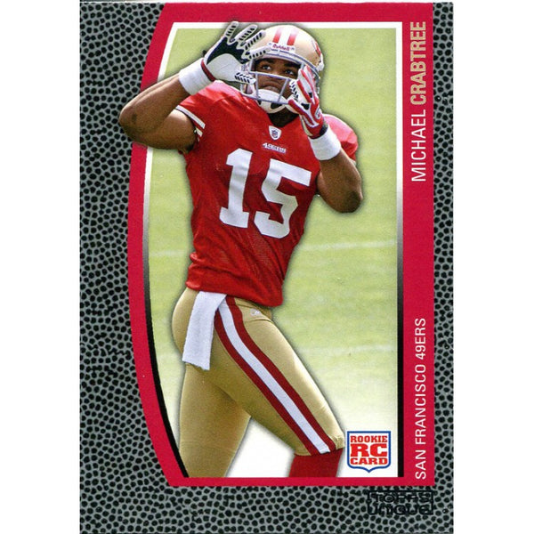 Michael Crabtree Unsigned 2009 Topps Rookie Card