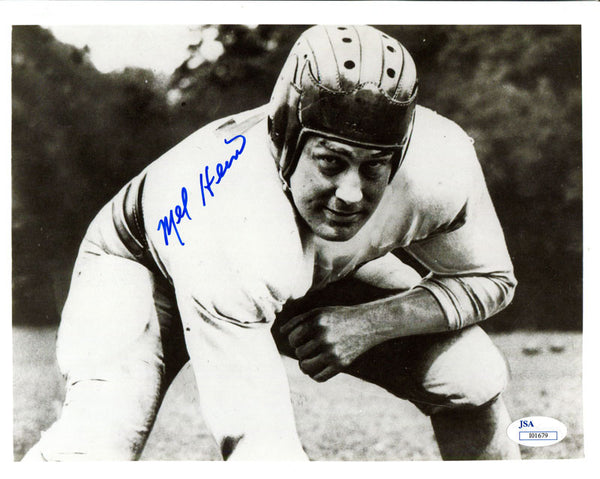 Mel Hein Autographed 8x10 Photo