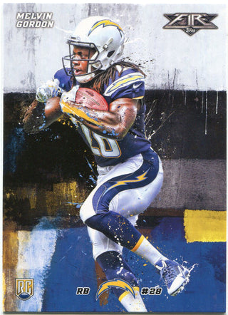 Melvin Gordon 2015 Topps Fire Rookie Card