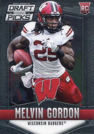 Melvin Gordon 2015 Panini Collegiate Draft Picks Rookie Card