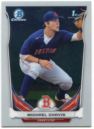 Michael Chavis 2014 Bowman Chrome Rookie Card
