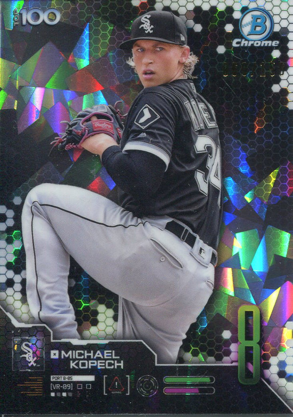 Micahel Kopech 2019 Bowman Chrome Atomic Refractor Rookie Card #8