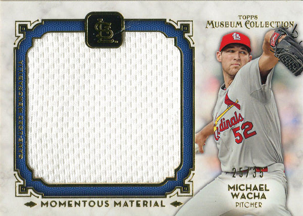 Michael Wacha Unsigned 2014 Topps Museum Collection Jersey Card