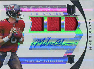 Mike Glennon Autographed 2013 Panini Momentum Rookie Jersey Card