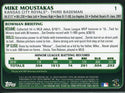 Mike Moustakas Unsigned 2011 Bowman Gold Rookie Card