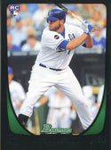 Mike Moustakas Unsigned 2011 Bowman Rookie Card