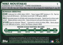 Mike Moustakas Unsigned 2011 Bowman Chrome Rookie Card