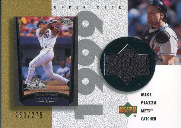 Mike Piazza 2002 Upper Deck Jersey Card