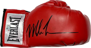 Mike Tyson Autographed Red Everlast Right Boxing Glove