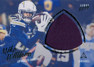 Mike Williams Unsigned 2019 Panini Luminance Jumbo Jersey Card