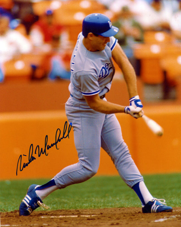 Mike Marshall Autographed 8x10 Batting Photo