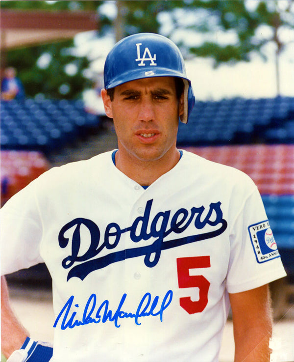 Mike Marshall Autographed 8x10 Dodgers Photo