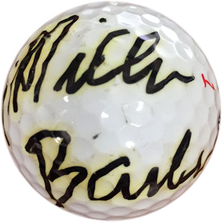 Miller Barber Autographed Golf Ball