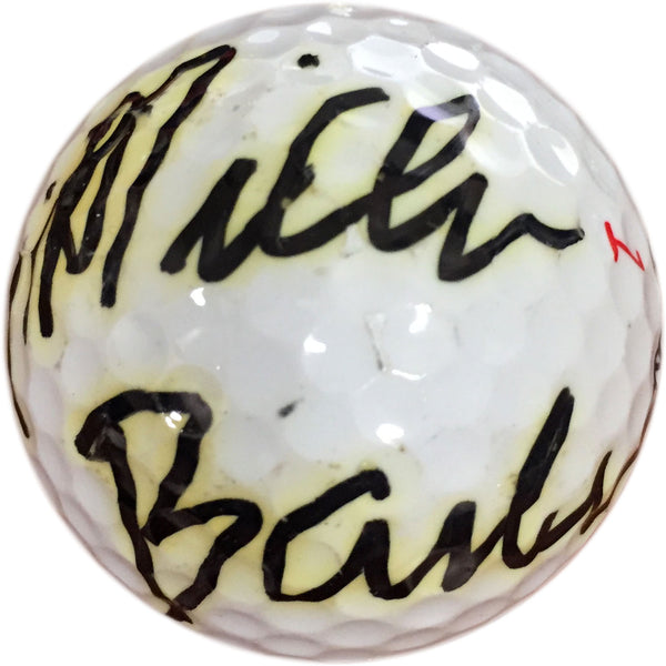 Miller Barber Autographed Golf Ball