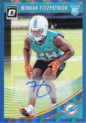 Minkah Fitzpatrick Autographed 2018 Panini Optic Rookie Card