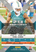 Minkah Fitzpatrick 2018 Panini XR Rookie Card Back