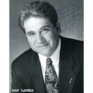 Dan Lauria Autographed / Signed Black & White 8x10 Photo