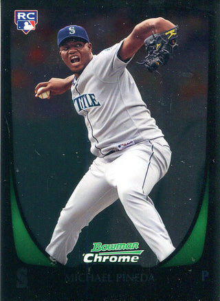Michael Pineda 2011 Bowman Chrome Rookie Card