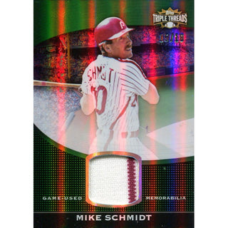 Mike Schmidt Unsigned 2011 Topps Jersey Card