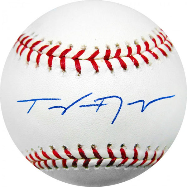 Taylor Dugas Autographed Baseball
