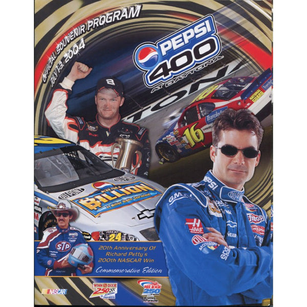 Daytona Pepsi 400 Official Program 2004