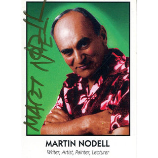 Martin Nodell Autographed 1992 Eclipse Card