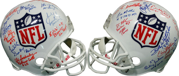 Hall of Famers & Stars Autographed NFL Helmet