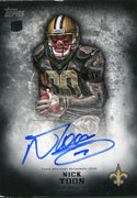 Nick Toon Autographed 2012 Topps Inception Rookie Card
