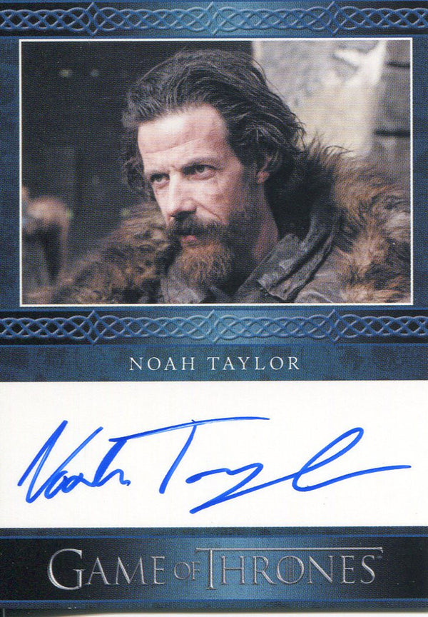 Noah Taylor Autographed 2013 Game of Thrones Card