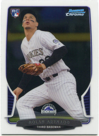 Nolan Arenado 2013 Bowman Chrome Rookie Card
