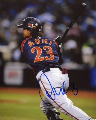 Norichika Aoki Autographed 8x10 Photo