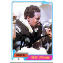 Gene Upshaw Autographed 1981 Topps Card