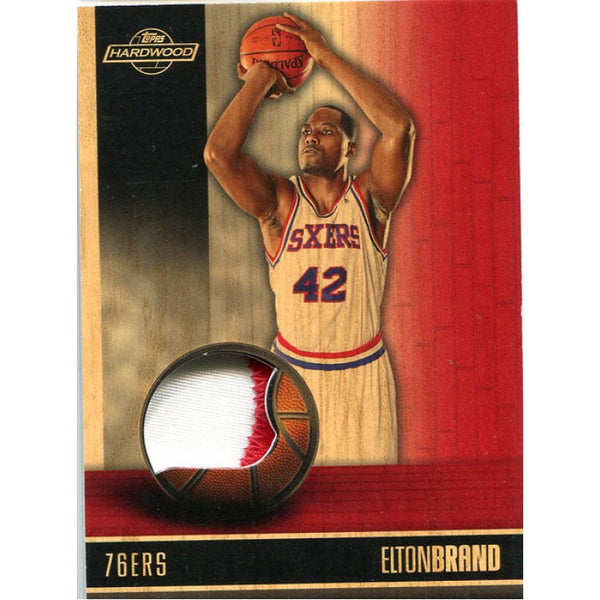 Elton Brand Unsigned 2009-10 Topps Jersey Card