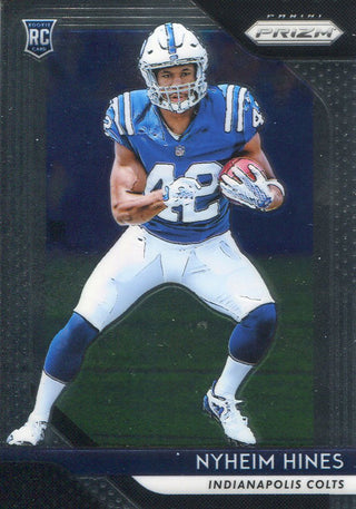 Nyheim Hines 2018 Panini Prizm Rookie Card
