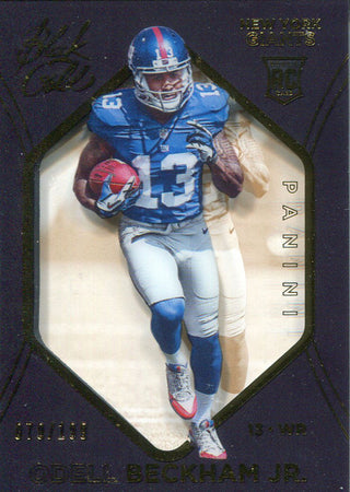 Odell Beckham Jr.  2014 Panini Black Gold Rookie Card