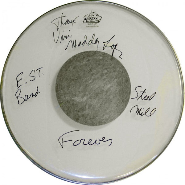 Vini Mad Dog Lopez Autographed Drumhead