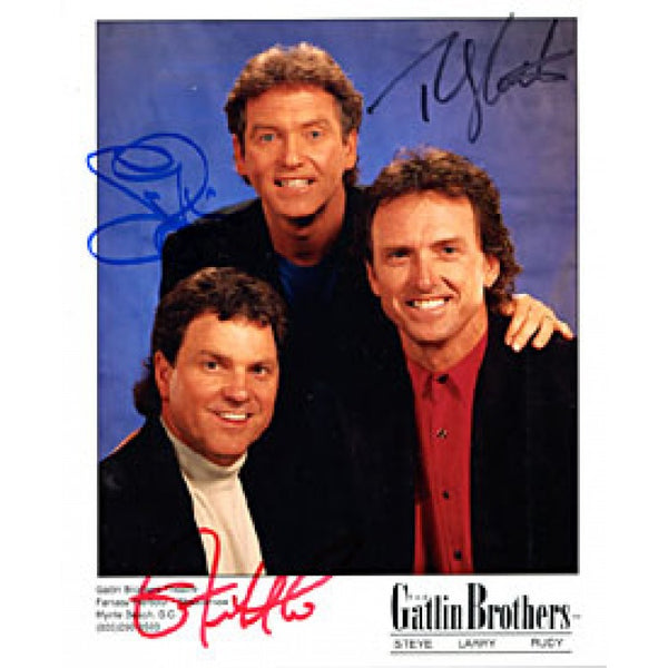 The Gatlin Brothers Autographed / Signed Celebrity 8x10 Photo