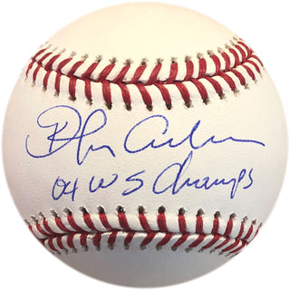 Orlando Cabrera "04 WS Champs" Autographed Baseball