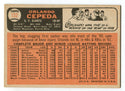 Orlando Cepeda 1966 Topps Card #132