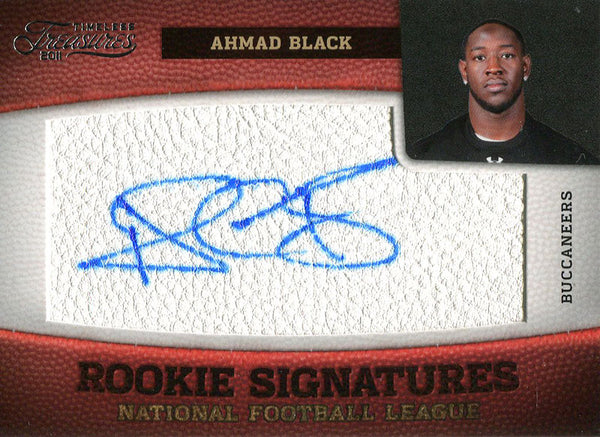 Ahmad Black Autographed 2011 Timeless Treasures Rookie Card