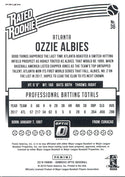 Ozzie Albies 2018 Panini Donruss Optic Purple Rookie Card
