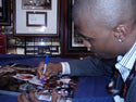 Tyrus Thomas Autographed Chicago Bulls Reverse Dunk 16x20 Photo