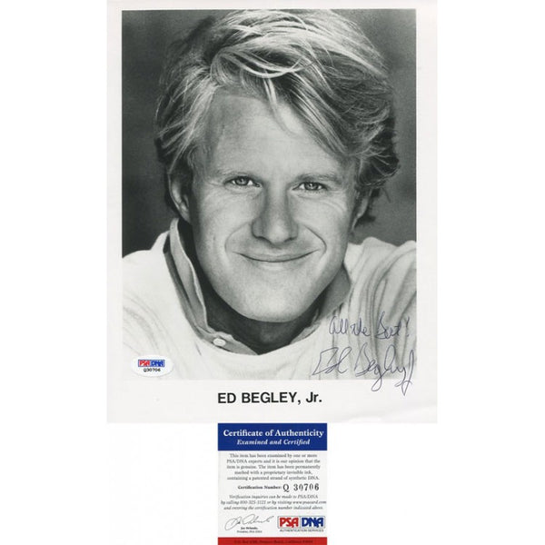 Ed Begley Jr Autographed 8x10 Photo