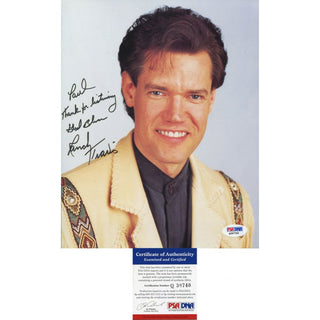 Randy Travis Autographed 8x10 Photo PSA