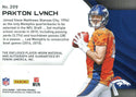 Paxton Lynch Autographed 2016 Panini Certified Football Rookie Jersey Card