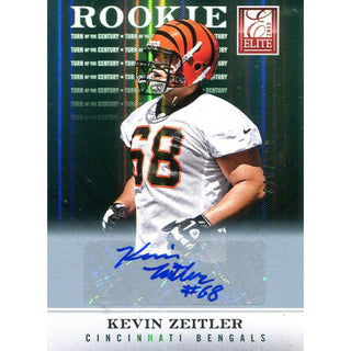 Kevin Zeitler Autographed 2012 Donruss Elite Rookie Card