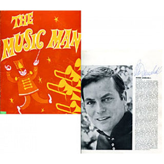 Peter Marshall Autographed / Signed The Music Man Program